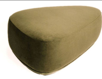 Den Large Fabric Ottoman