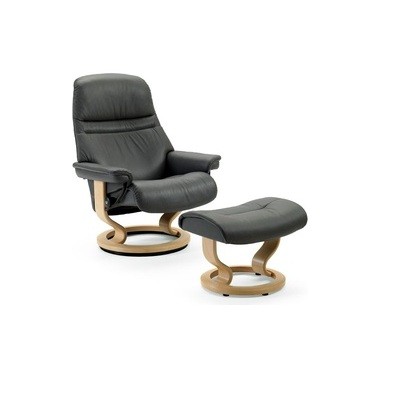 Sunrise Small Leather Recliner
