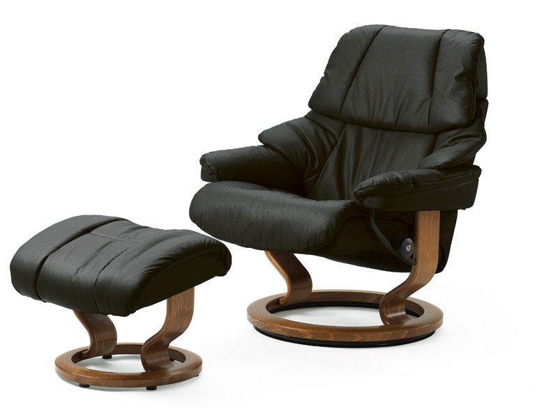 Reno Medium Leather Recliner