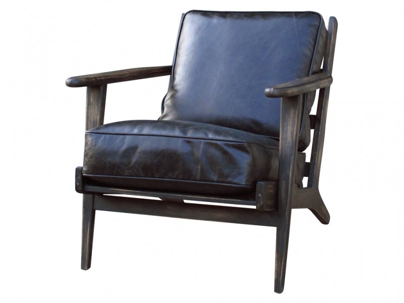 Four hands Brooks Leather Lounge Chair