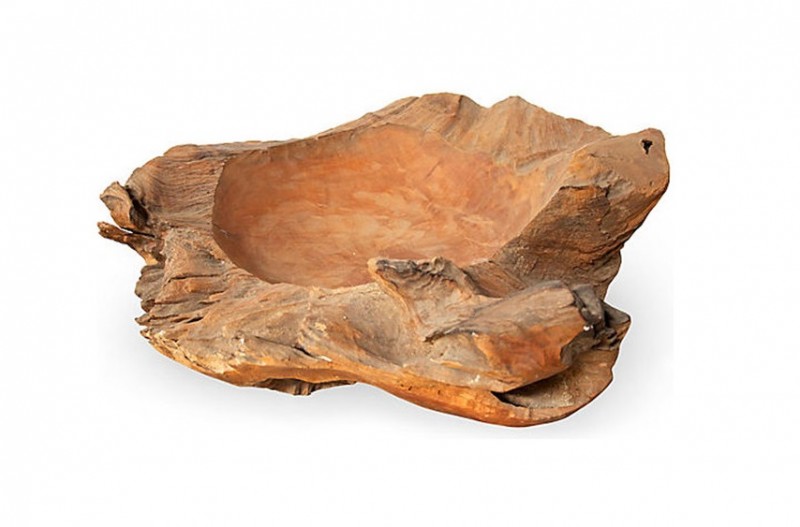 Teak Root Bowl