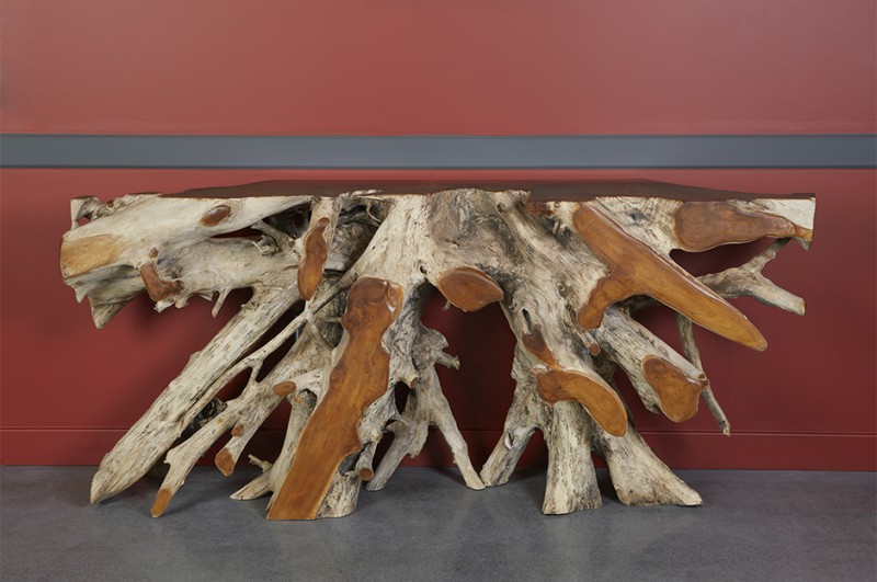 Pacific Console Wood Table