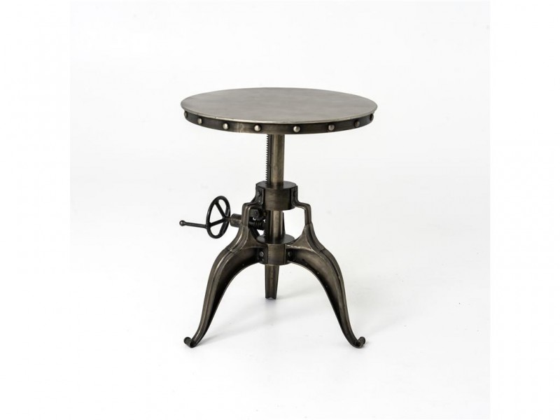 Crank 22" End table