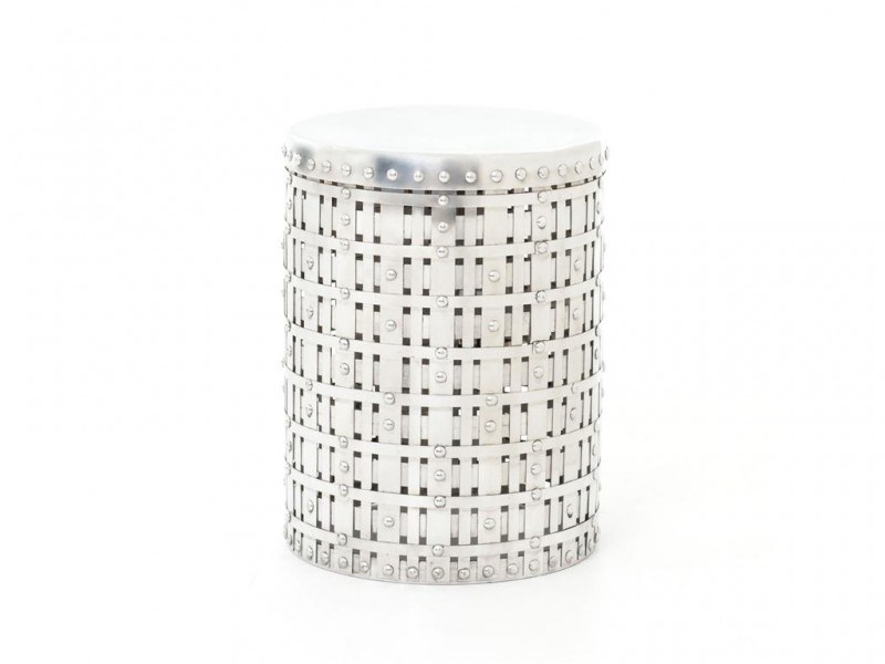 Marlow Woven Round Accent Table