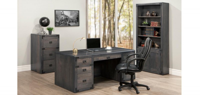 Saratoga Desk Solid Maple - Handstone