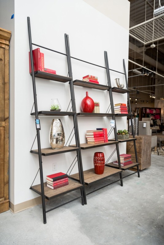 Lennox Leaning Bookcase Large