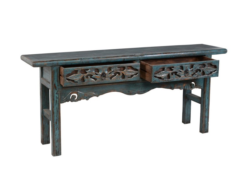 Fiona Console Table Solid Wood