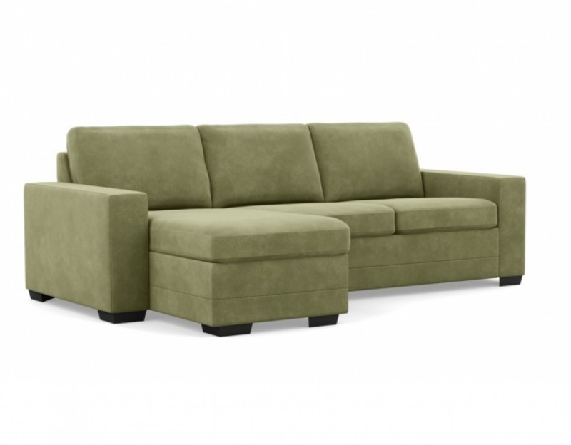 Inspirations Fabric Flippable Chaise Sofa