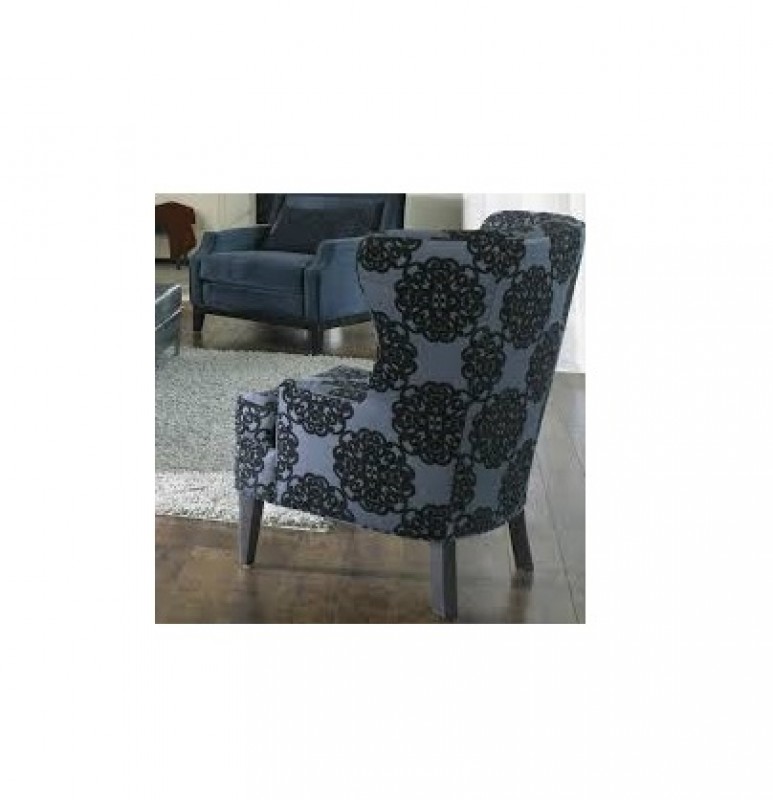 Jonathan Louis Rossdale Wingback Fabric Chair