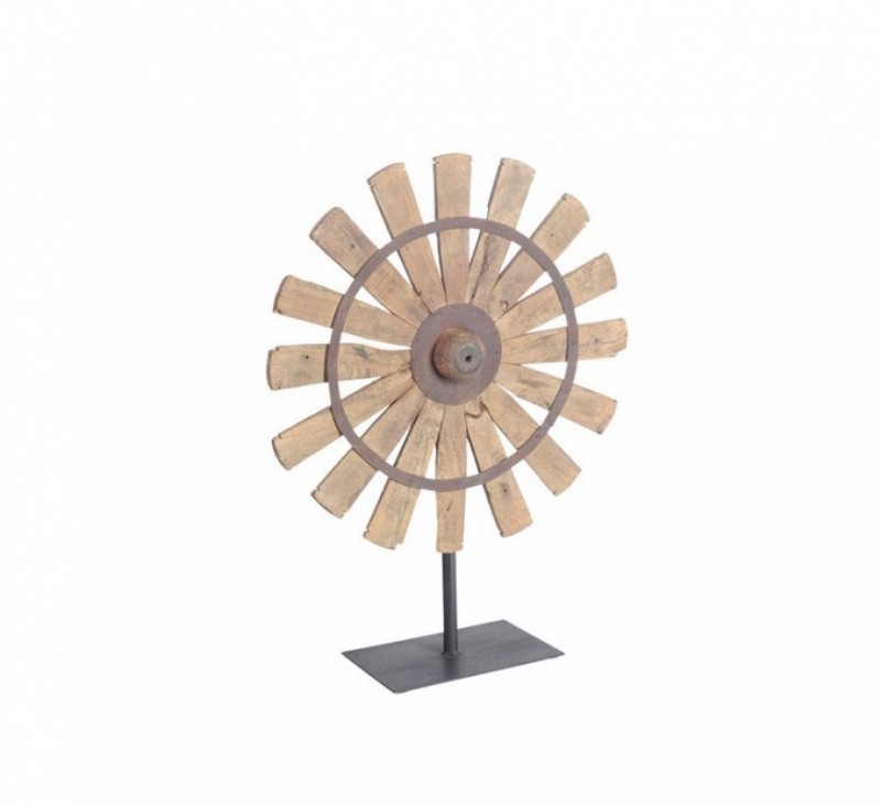 Reclaimed wood Citadel Spinning Wheel