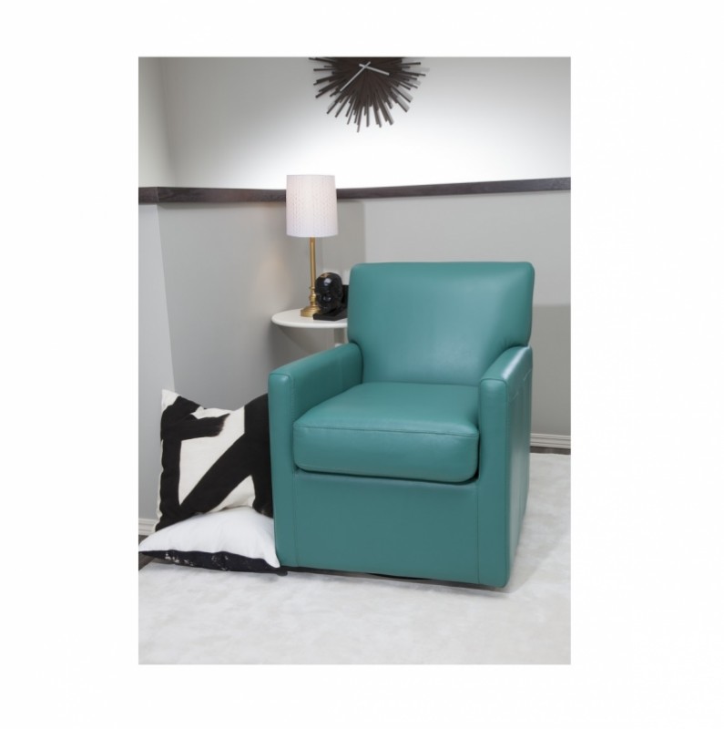 Palliser Pia Leather Swivel Chair