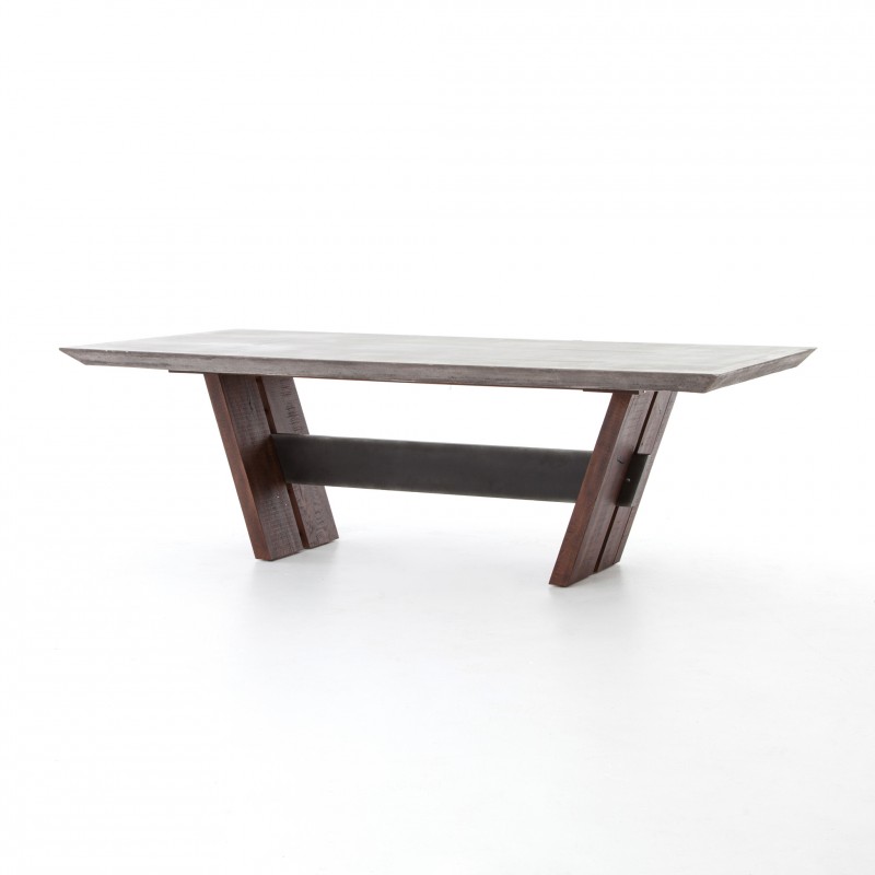 Bonham Concrete Dining Table 78"