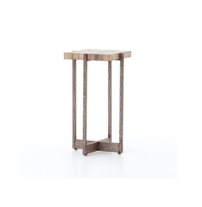 Hudson Accent Table Solid Wood