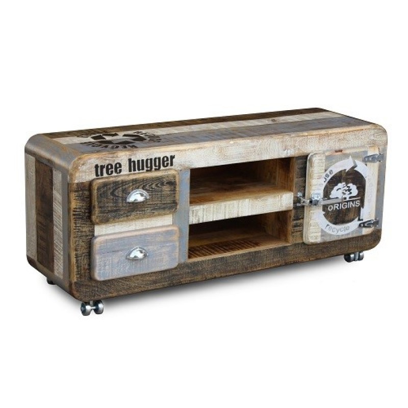 BraunShugar TV Cabinet solid wood