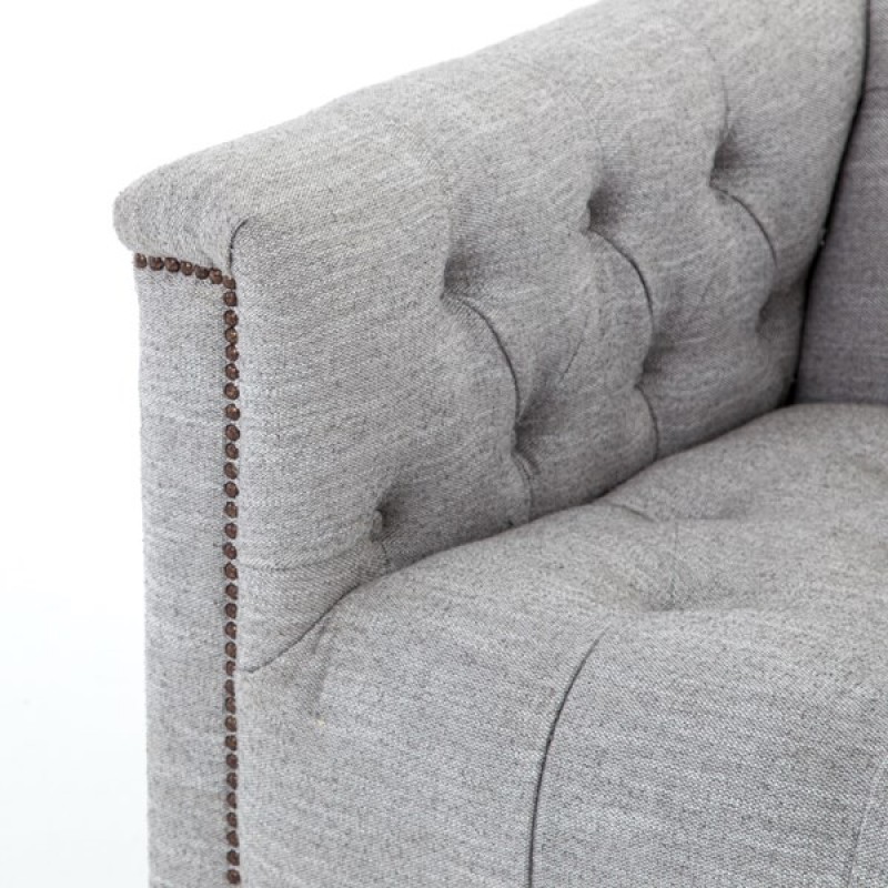 Maxx Fabric Swivel Chair by Four Hands