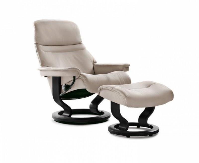 Ekornes Stressless Sunrise Medium Leather Recliner
