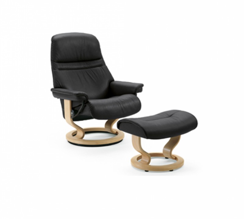 Sunrise Small Leather Recliner