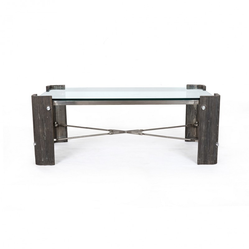 Four Hands Frankie Coffee table w/ glass