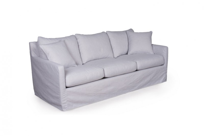 Connor Slip Cover Linen Sofa