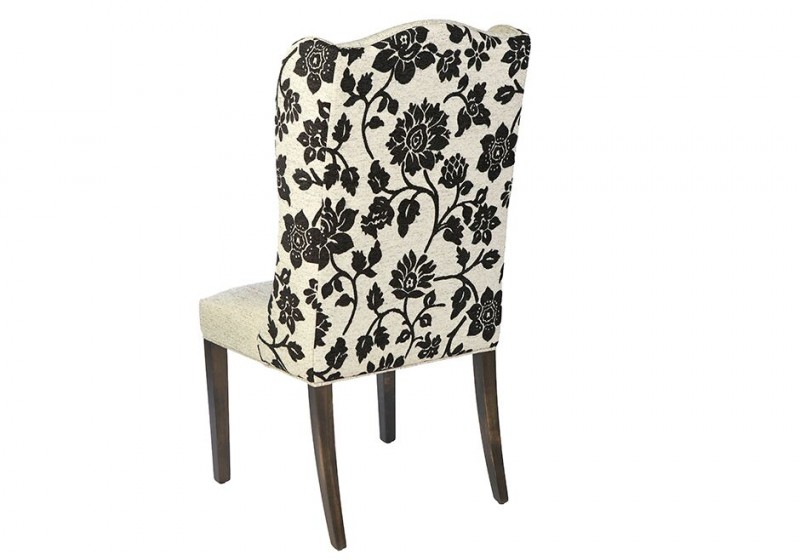 Brece Fabric Wing Dining Chair
