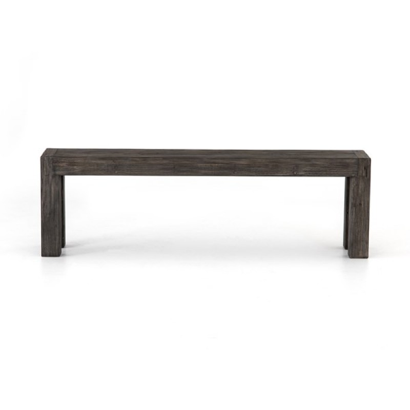 Post & Rail Solid Wood Bench