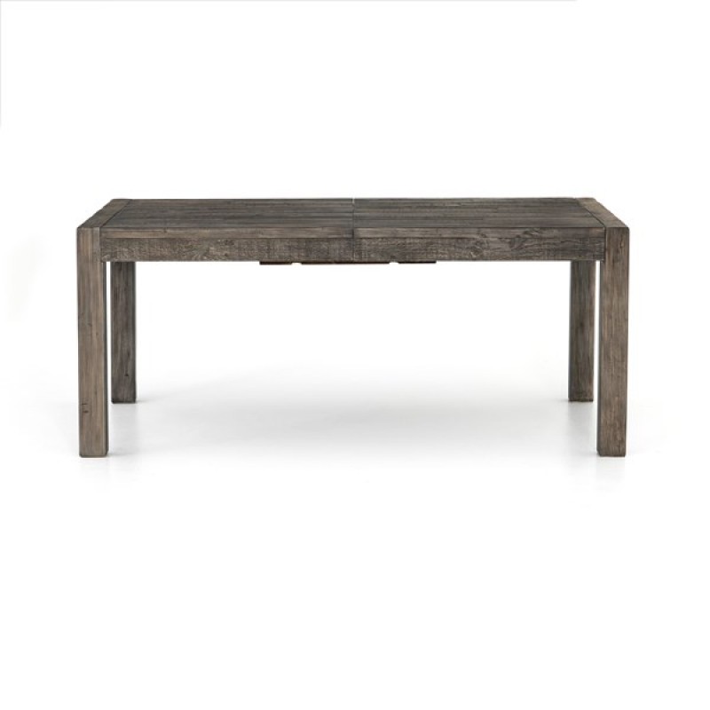 Post and Rail Solid Wood Extension Table