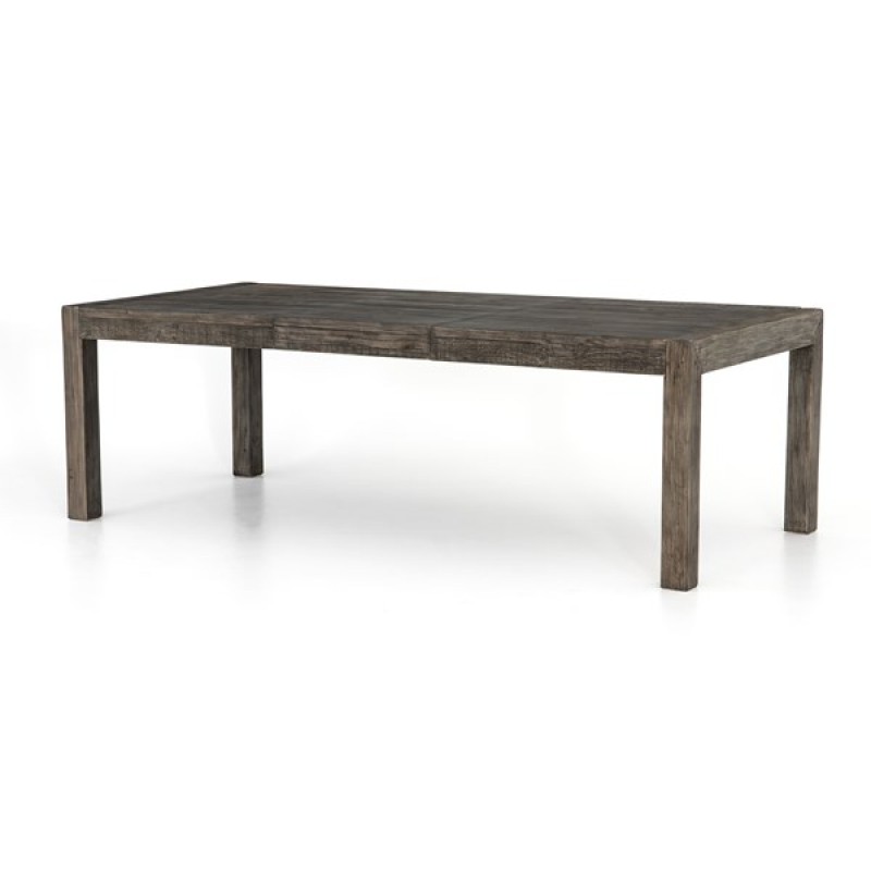 Post and Rail Solid Wood Extension Table
