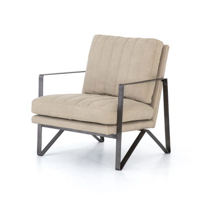 Kenzie Four Hands Leather Chair