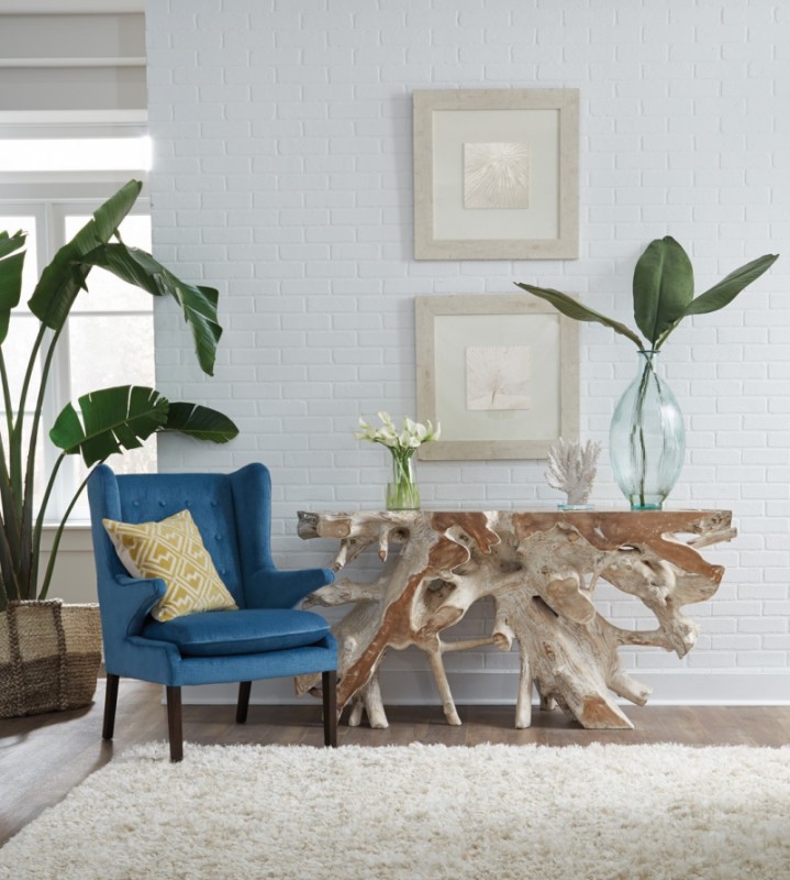 Banyon Cypress Root Console Table