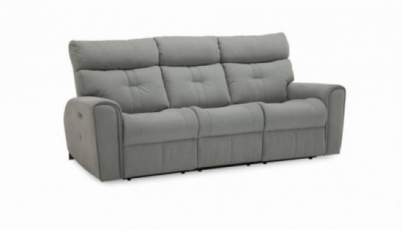 Acacia Leather Power Sofa Recliner