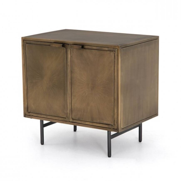 Sunburst Cabinet Night Stand