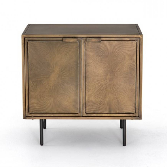 Sunburst Cabinet Night Stand