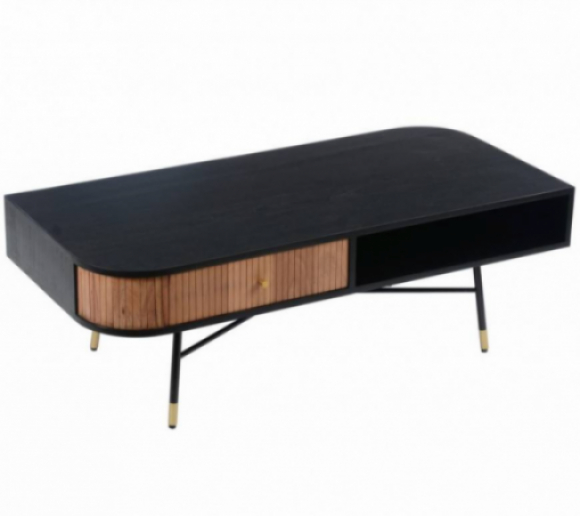 Black and Tan Coffee Table