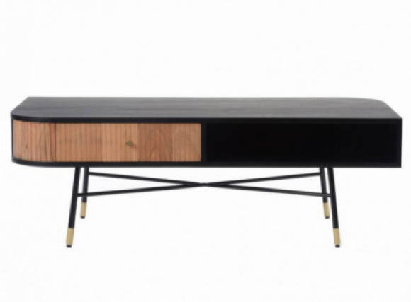 Black and Tan Coffee Table