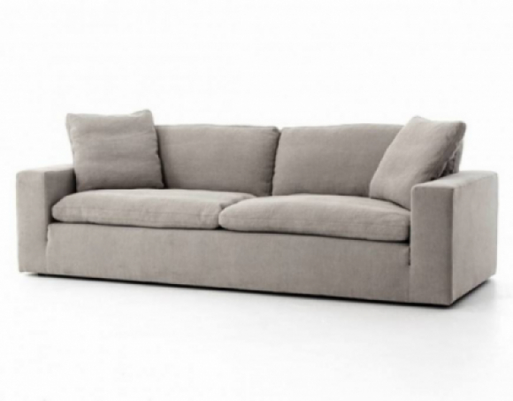 Plume fabric sofa