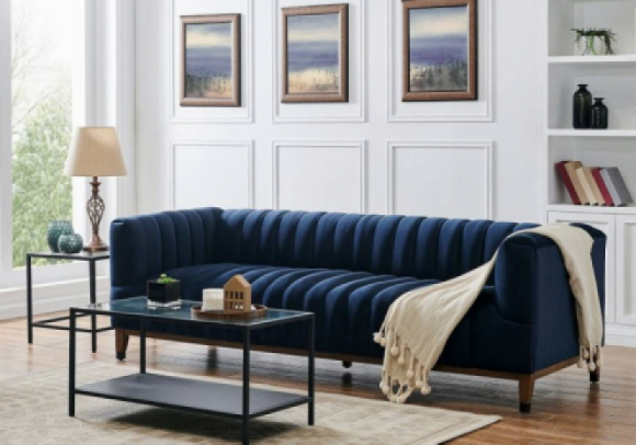 Groove Fabric Sofa