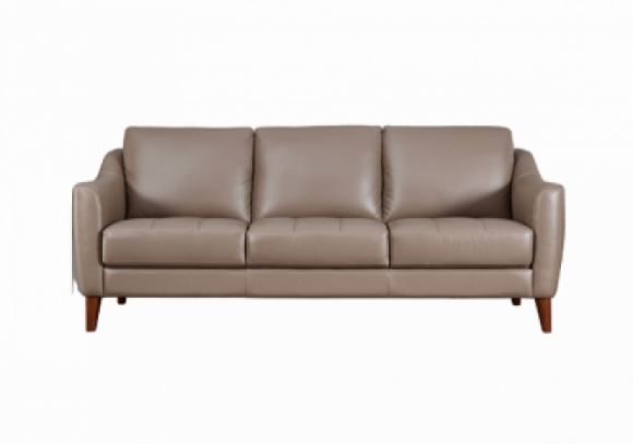 Amber Leather Sofa