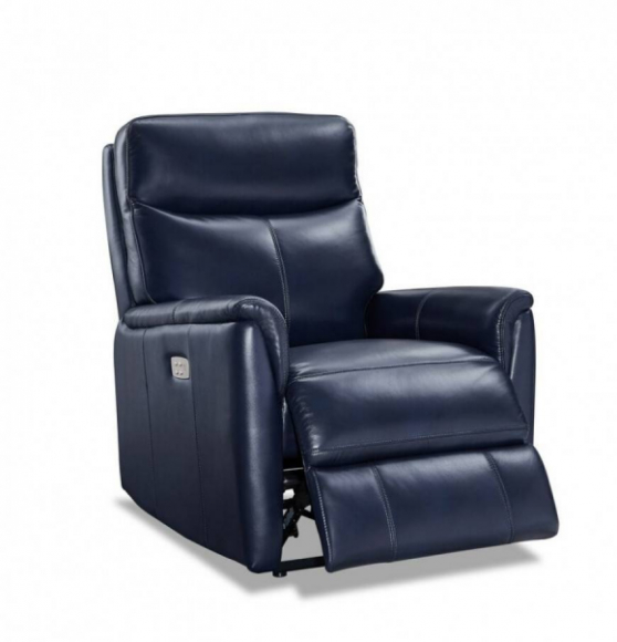 Columbia leather power recliner
