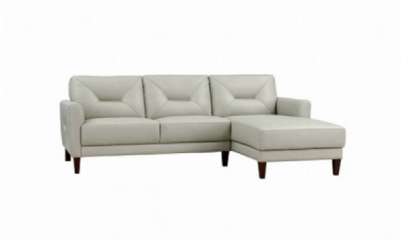 Clooney Leather Sofa Chaise