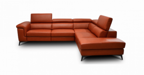 Alfa Leather Power Sectional