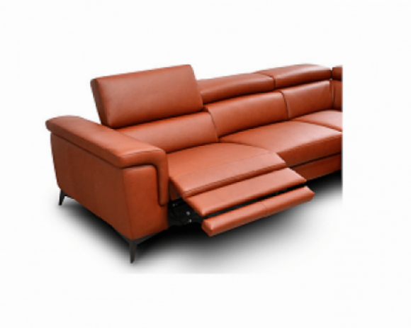 Alfa Leather Power Sectional