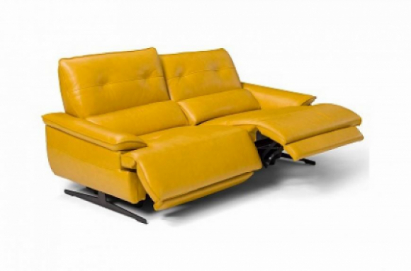 Raffaello Power Reclining Leather Sofa