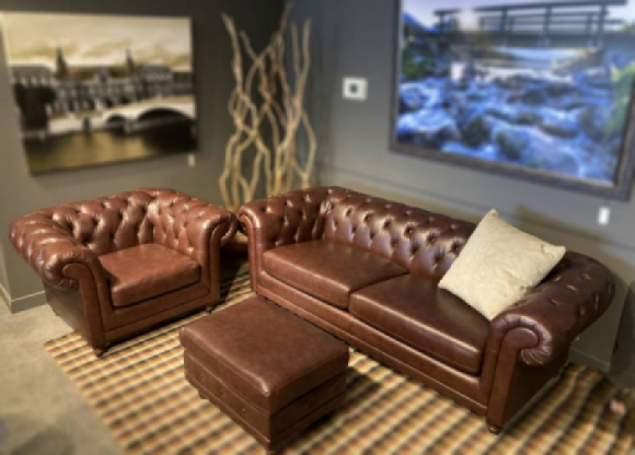 Oxford Leather Sofa