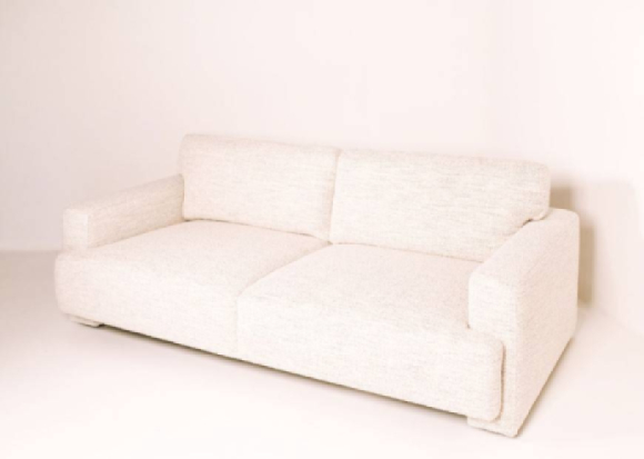 Napier Fabric Sofa Cotton Edmonton right side