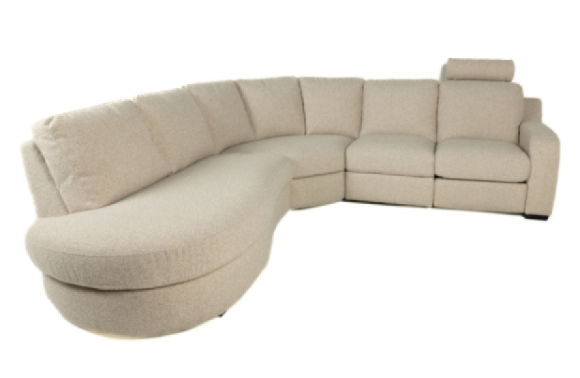 Embrace Fabric Recliner Sectional