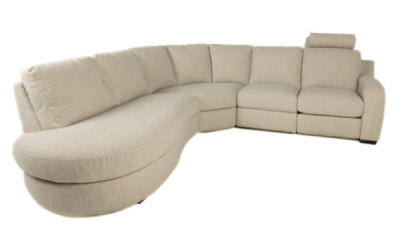 Embrace Fabric Recliner Sectional