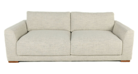 Everett Fabric Sofa Cotton Edmonton front