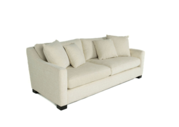 Ewing Fabric Sofa Made in Canada Edmonton custom side