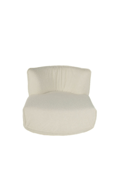Alpine Swivel Chair Sheepskin Natural front