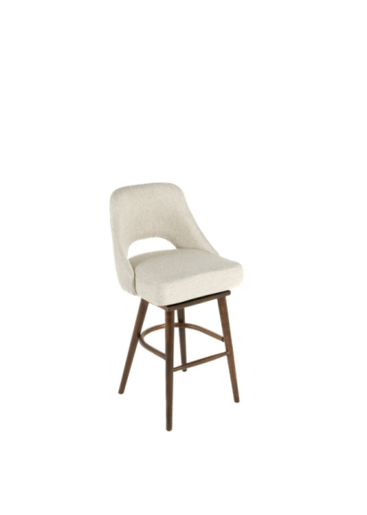 Evora Swivel Counter Stool Brushwork Mocha side